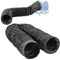 MSW Excavation tube for industrial blower fan w. 400 mm long 10 m