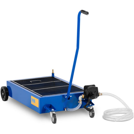 MSW Floor trolley sink for oil exchange with manual pump 20l/min 55 l – image 8
