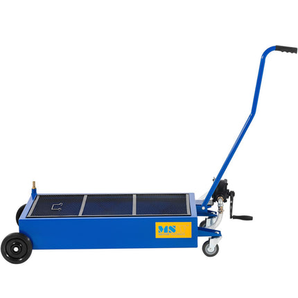MSW Floor trolley sink for oil exchange with manual pump 20l/min 55 l – image 12