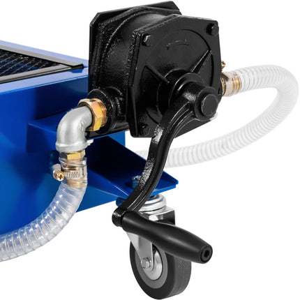 MSW Floor trolley sink for oil exchange with manual pump 20l/min 55 l – image 15
