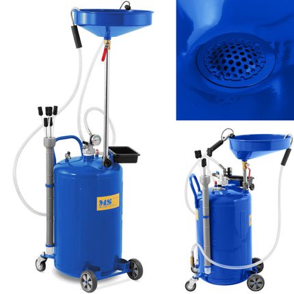 MSW Air suction pump for oil 70 l