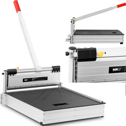 MSW Guillotine machine for cutting laminated panels at an angle, width 330 mm, thickness 16 mm – image 8