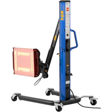 MSW Infrared spray sprayer for drying body on a stand 4 x 1000 W – image 7