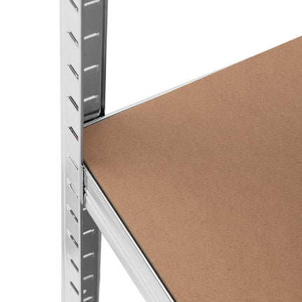 MSW Metal warehouse shelf 5 shelves 750 kg 100 x 60 x 200 cm gray – image 17