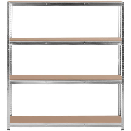 MSW Metal warehouse shelf 5 shelves 750 kg 100 x 60 x 200 cm gray – image 26