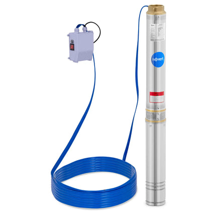 Hillvert Submersible pump for deep well STAL 1100 W 10800 l/h up to 54 m