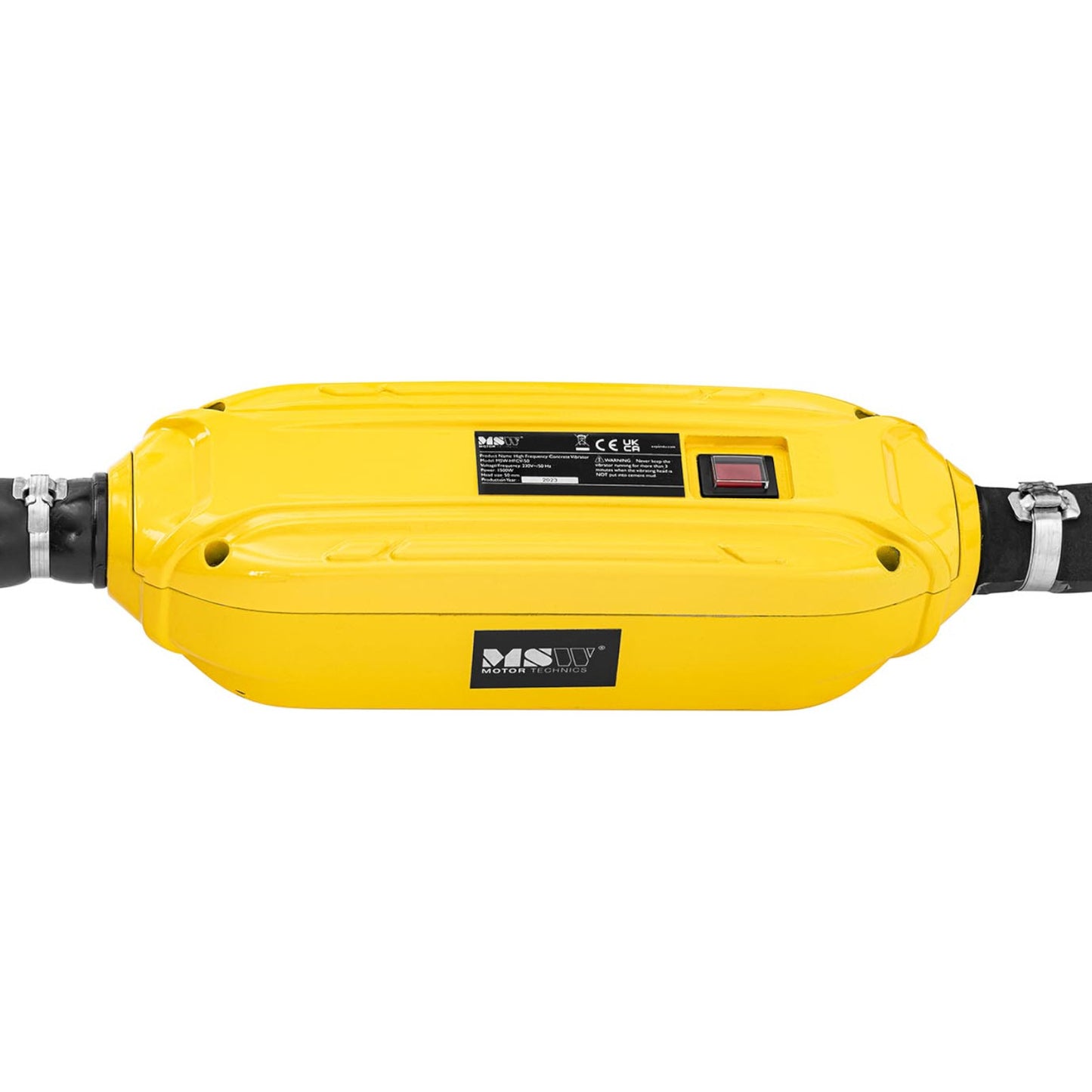 MSW Concrete compactor vibrator, poker, 490 x 60 mm, 2000W – image 4