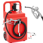 MSW Portable fuel tank with electric pump, filler on wheels, 37 l/min, 120 l