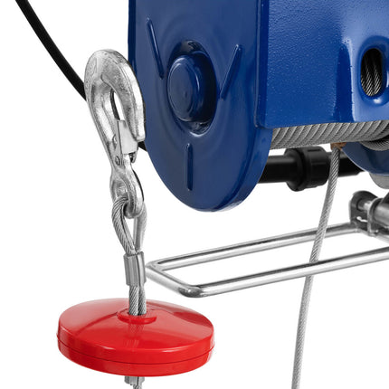 MSW Electric winch with cable crane 1600 W 12 m 500 kg – image 11
