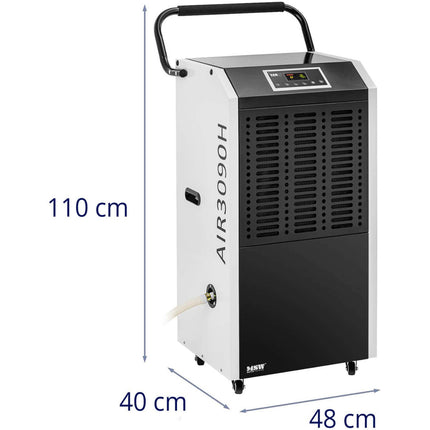 MSW Air desiccant industrial moisture absorber with handle 1300 W 1129 m3/h up to 150 m2 – image 7