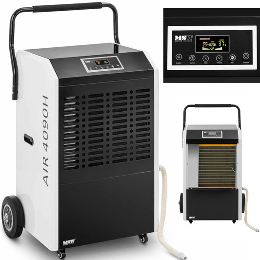 MSW Air dehumidifier, moisture absorber, industrial construction, 1300 W, 857 m3/h up to 230 m2