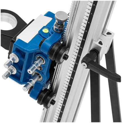 MSW Tripod stand for drilling rig on wheels up to dia. 350 mm 0-45 degrees – image 4