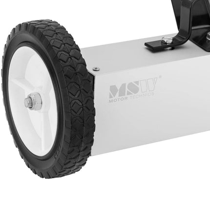 MSW Magnetic sweeper broom for collecting nail filings on wheels, width 45 cm – image 3