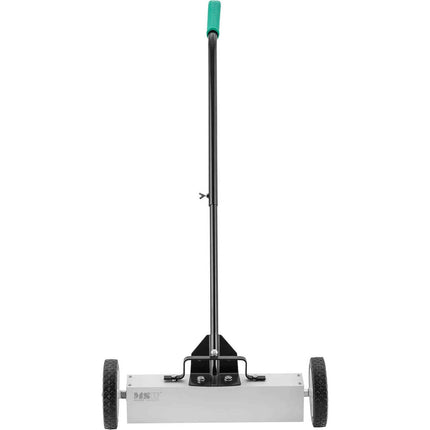 MSW Magnetic sweeper broom for collecting nail filings on wheels, width 45 cm – image 5