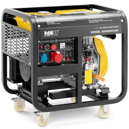 MSW Mobile diesel generator set 240/400 V 8500 W 10 kVA 30 l – image 2