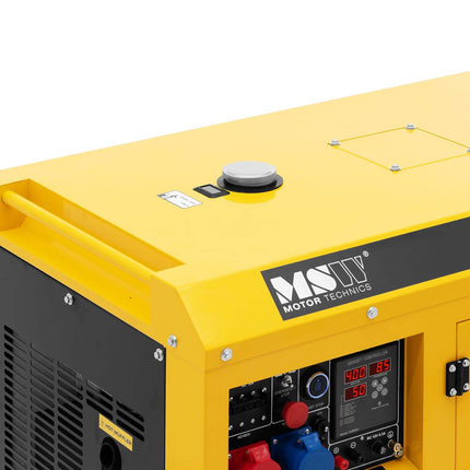 MSW Diesel generator set on wheels 240/400 V 8500 W 10 kVA 30 l – image 4