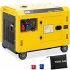 MSW Diesel generator set on wheels 240/400 V 8500 W 10 kVA 30 l