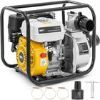 MSW Motor pump, combustion water pump, 7 HP, 3.6 l, 60 m3/h