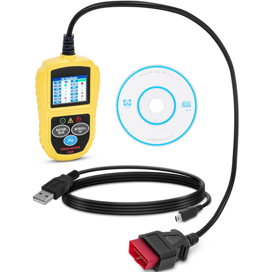 MSW Diagnostic Scanner Tester for OBD2 8-18 V VIN / ID / CVR / PCM / ECU