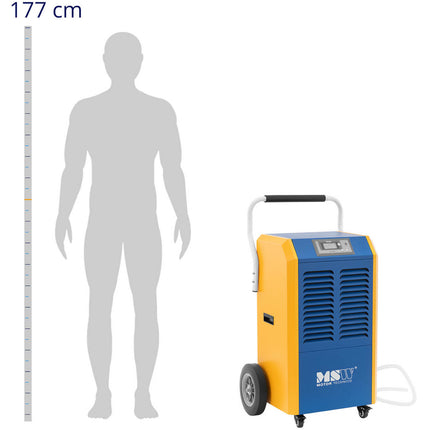 MSW Air dehumidifier, moisture absorber, industrial construction, 1300 W, 857 m3/h up to 230 m2 – image 10