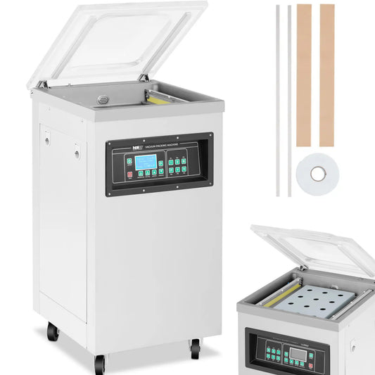 MSW Chamber vacuum packaging machine for food, electronics, free-standing, LCD, 40 cm, 900 W