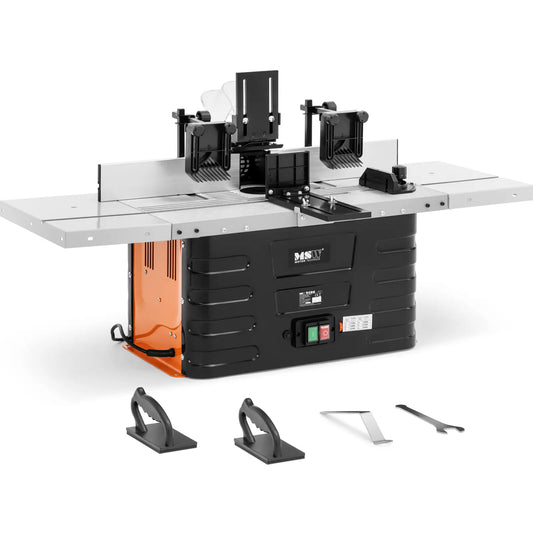 MSW Table milling machine for plastic wood 24000 rpm 1500 W