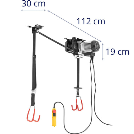 MSW Electric bicycle lift with remote control up to 100 kg, 3 m – image 6