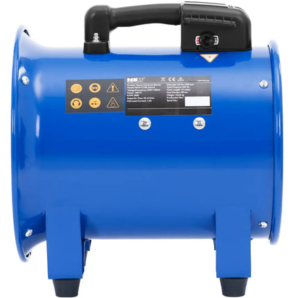 MSW Industrial construction blower fan with 10 m hose 2700 m3/h dia. 280mm – image 5