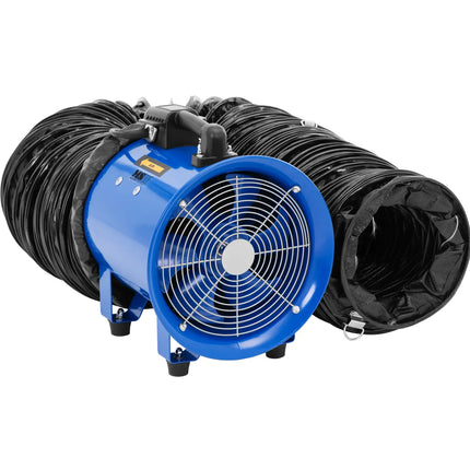 MSW Industrial construction blower fan with 10 m hose 2700 m3/h dia. 280mm – image 6