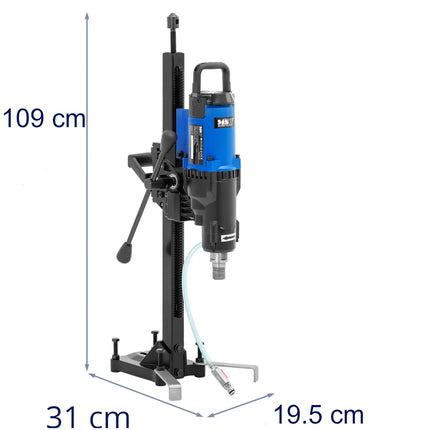 MSW Vertical diamond drilling rig for concrete stone with tripod 750 rpm 3200 W – image 7