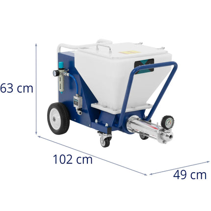 MSW Plastering unit plastering machine 20 bar 40 l 15 l/min 2200 W – image 15