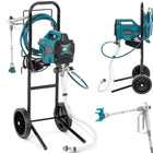 MSW Portable hydrodynamic spray painting unit 1.4 l/min 200 bar 7.5 m