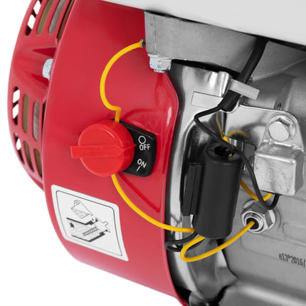 MSW 4-stroke single-cylinder petrol engine with rope starter, 3.6 l, 9 HP – image 4