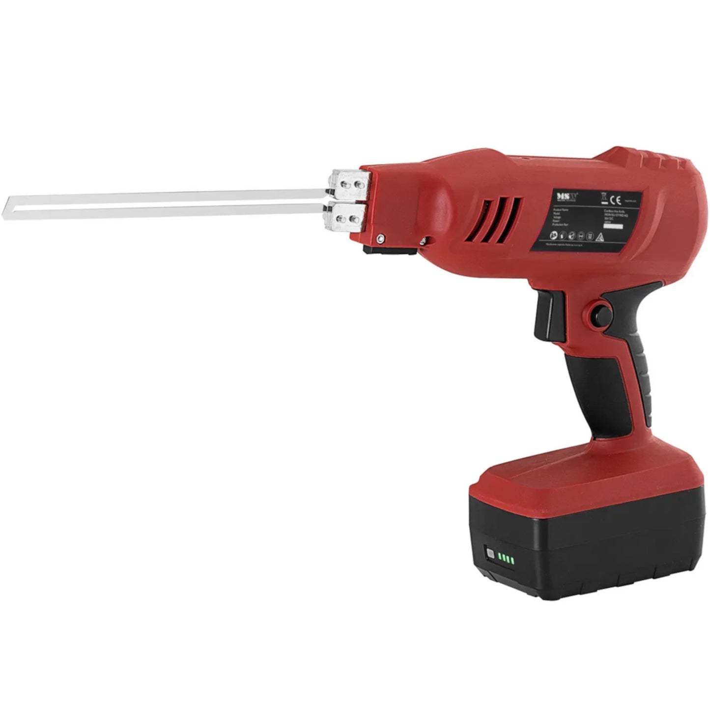MSW Thermal knife for Styrofoam cordless 200 mm 500C 180 W - set – image 5