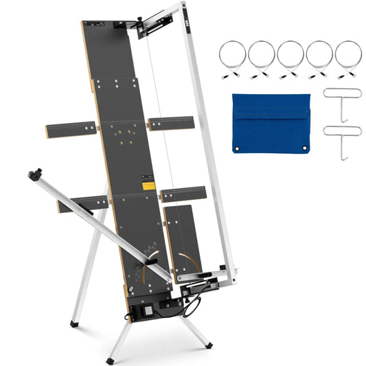 MSW Styrofoam cutting machine with stand and bracket, length 1300 mm, depth. 330mm 200W