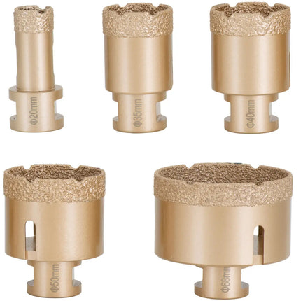 MSW Diamond hole saws for angle grinders 20/35/40/50/68 115 mm M14 - set – image 3