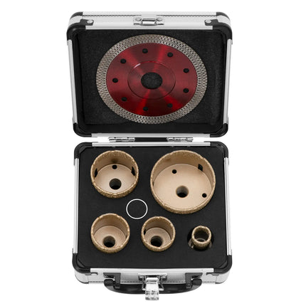MSW Diamond hole saws for angle grinders 20/35/40/50/68 115 mm M14 - set – image 4