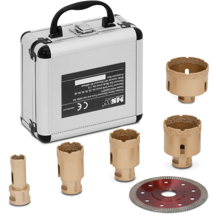 MSW Diamond hole saws for angle grinders 20/35/40/50/68 115 mm M14 - set