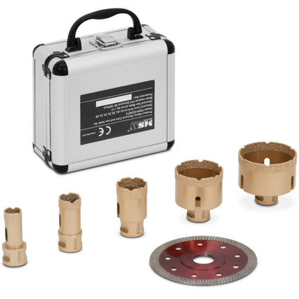 MSW Diamond hole saws for angle grinders 20/35/40/50/68 115 mm M14 - set – image 7
