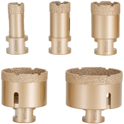 MSW Diamond hole saws for angle grinders 20/35/40/50/68 115 mm M14 - set – image 8