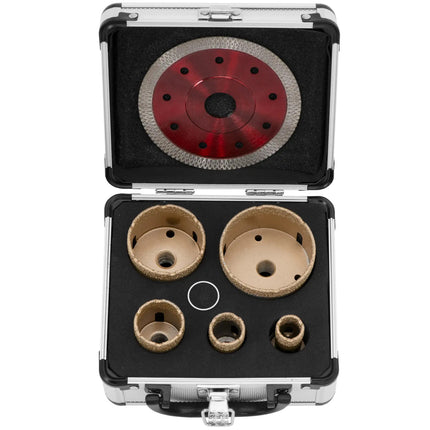 MSW Diamond hole saws for angle grinders 20/35/40/50/68 115 mm M14 - set – image 9