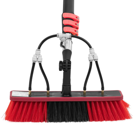 Ulsonix Telescopic brush with water connection for washing windows, panels, width 35 cm, 165-540 cm – image 3