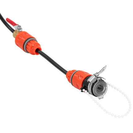 Ulsonix Telescopic brush with water connection for washing windows, panels, width 35 cm, 165-540 cm – image 5