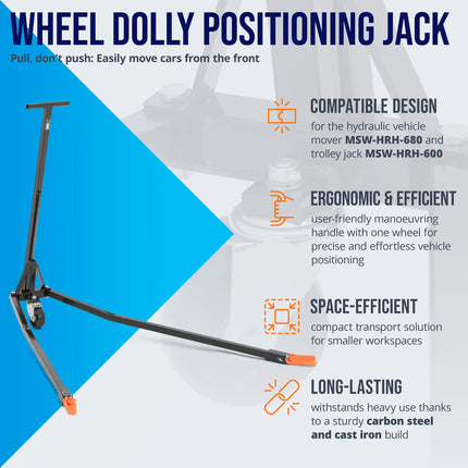 MSW Maneuvering positioning handle for vehicle trolleys – image 4