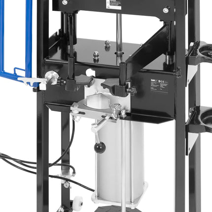 MSW Pneumatic spring compressor 410 mm dia. 105-180 mm 1 t 8 bar – image 3
