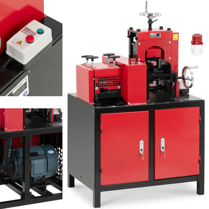 MSW Stripping machine for stripping insulation from cables and wires - 7 inputs