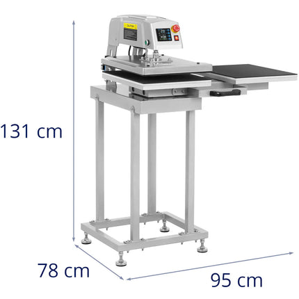 MSW Double pneumatic heat transfer press 40 x 50 cm – image 4