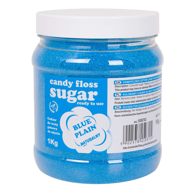 GSG24 Colorful sugar for cotton candy blue natural taste cotton sugar 1kg
