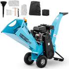 Hillvert Crusher shredder for bush branches mobile dr. 8 cm 7 hp