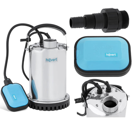 Hillvert Swimming pump for garden stainless steel 400W 7000l/h up to 8m